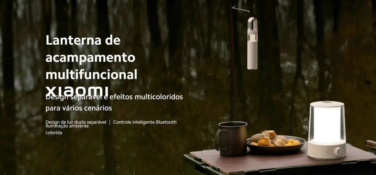 Lanterna de Camping Multifuncional Xiaomi - Foto 3