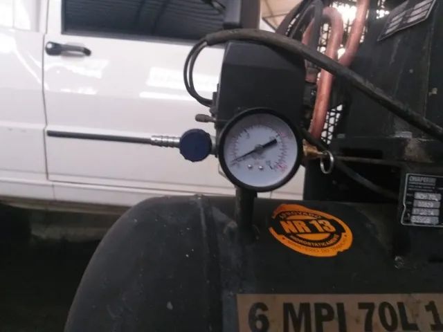 COMPRESSOR DE AR CHIAPERINI 6MPI 70L 1,5HP 140LBS - Foto 4