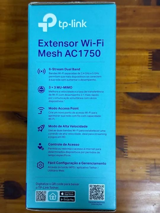 Repetidor De Sinal Tp Link Re450 1750mbps Wifi Ac Dual Band - Foto 5