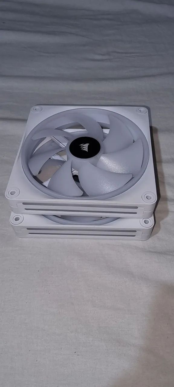 Kit 2 Fan Corsair QX140 RGB White