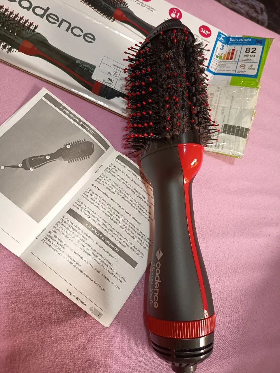 Escova Secadora Cadence 127v 1200w SEM CABO - Foto 3