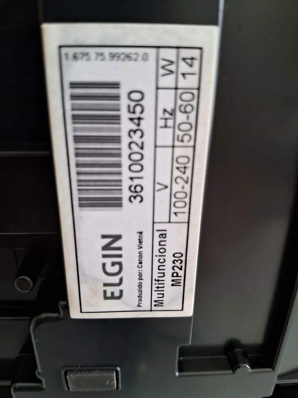 Impressora Multifuncional Elgin MP23064617882010881120