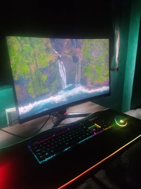 PC Gamer + Monitor curvo + Cadeira  - Foto 3