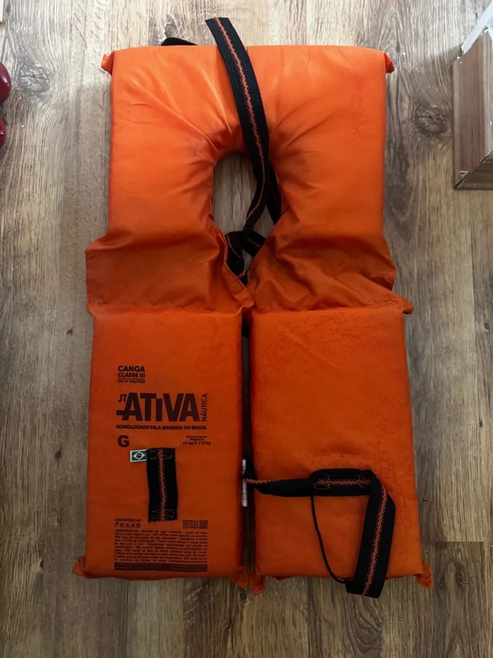 Colete salva vidas tamanho M