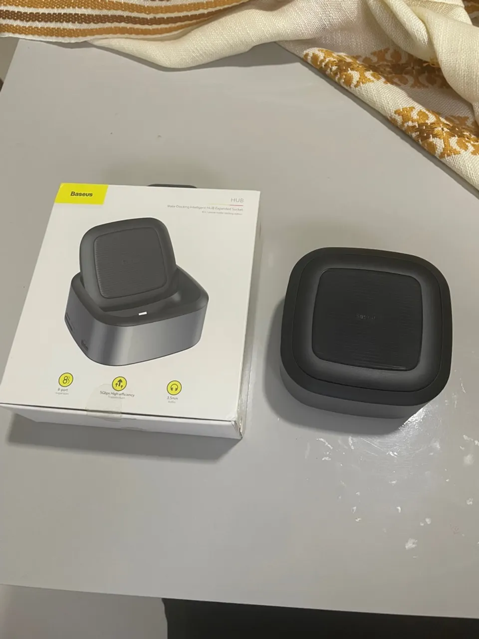 Dock Station HUB Baseus 8 em 1 - Alta Velocidade, USB-C, HDMI, Áudio