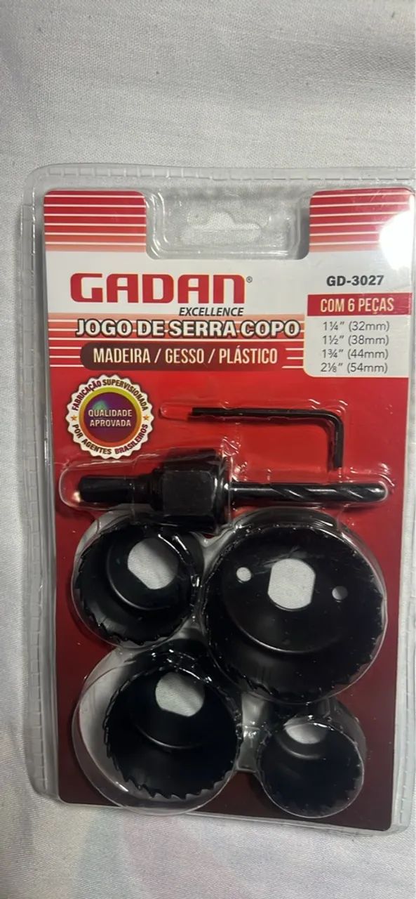 KIT SERRA COPO COM 6 PEÇAS  - Foto 3