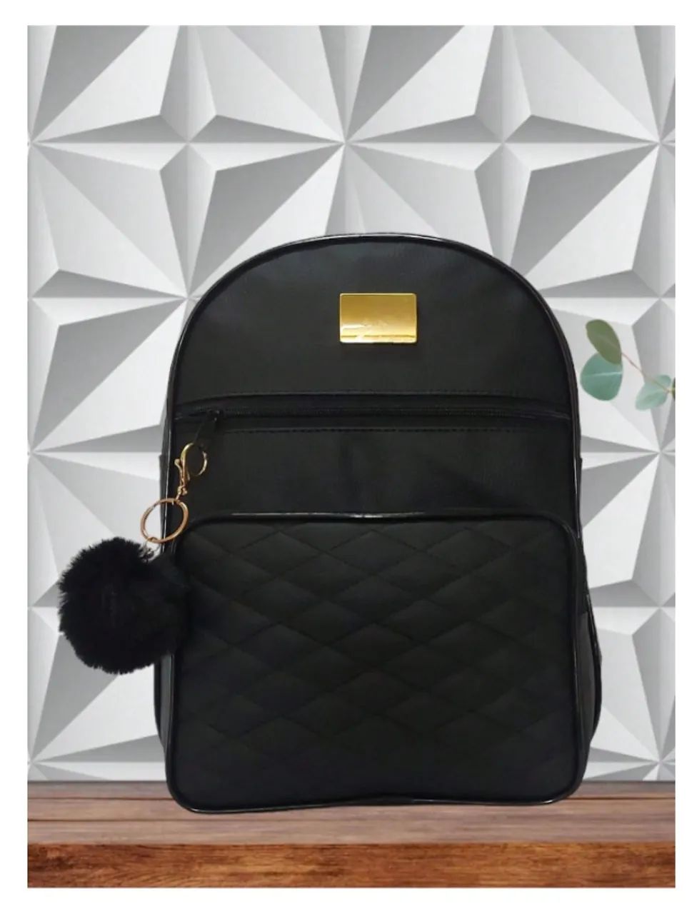 Mochila Feminina Bolsa Juvenil De Costas com Alça