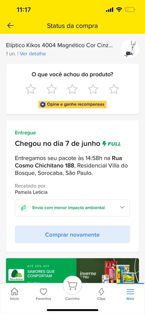 Elíptico Kikos 4004  - Foto 4