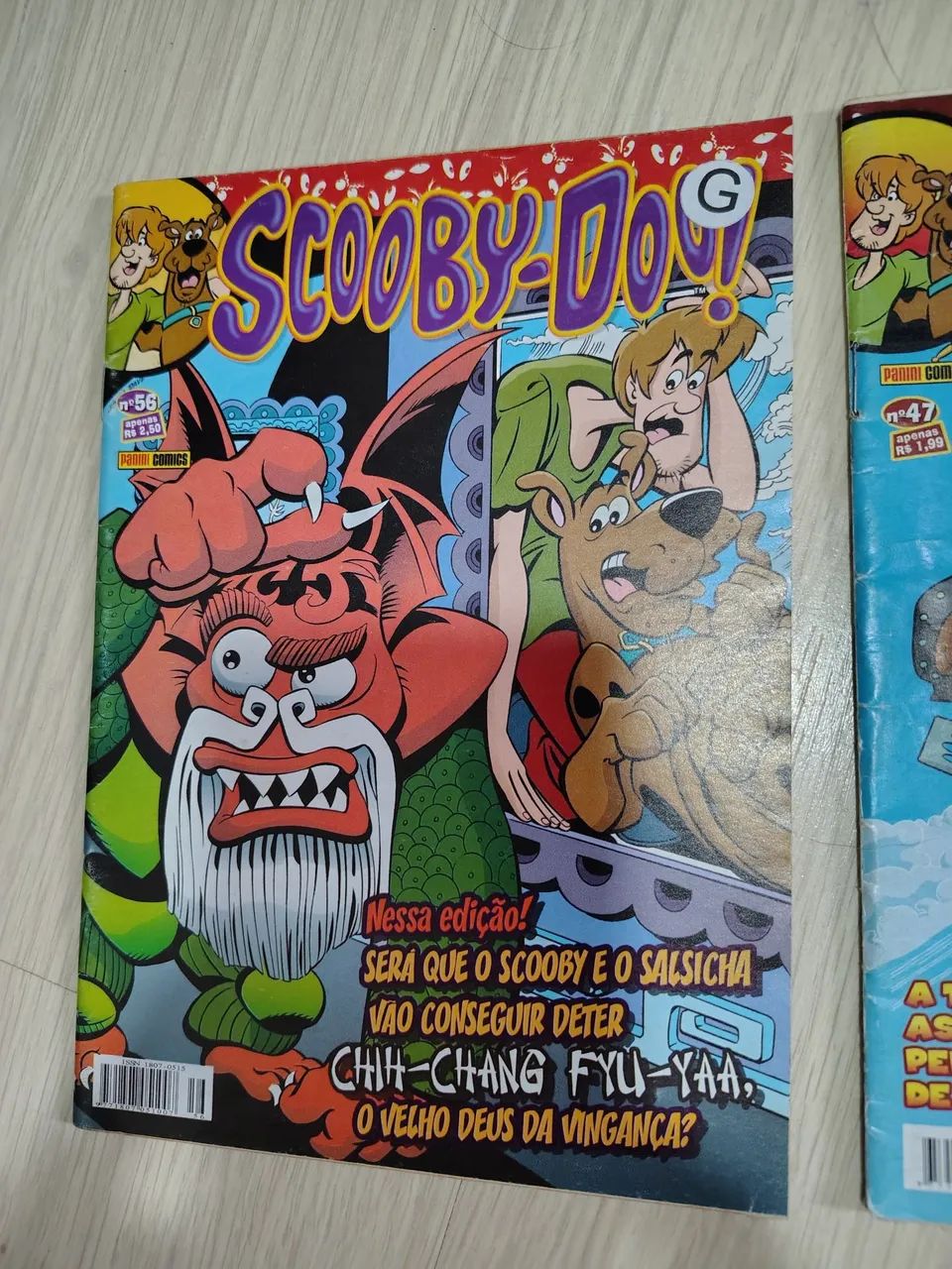 Lotinho com 6 Gibis SCOOBY-DOO, editora Panini - Foto 2