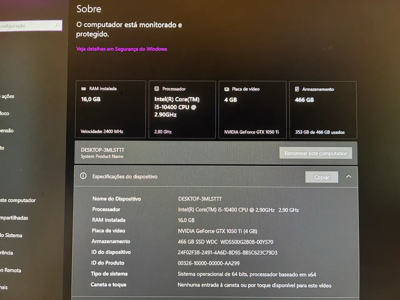 Pc gamer completo/ ACEITO PROPOSTAS