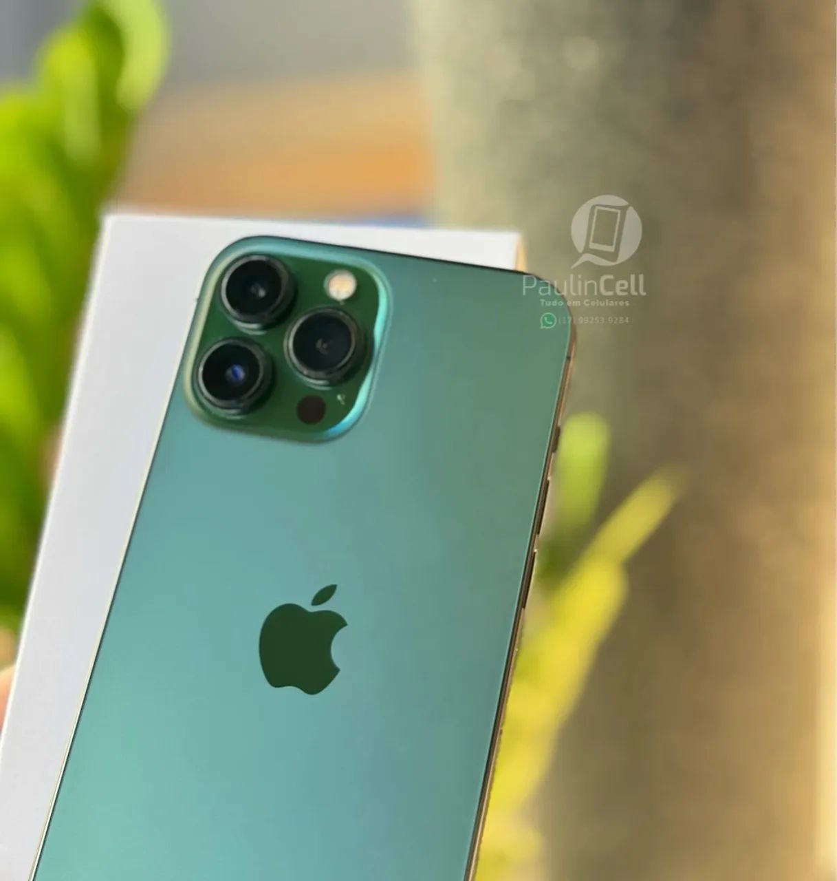 IPhone 13 pro max 128gb verde saúde 90% - Celulares e Smartphones