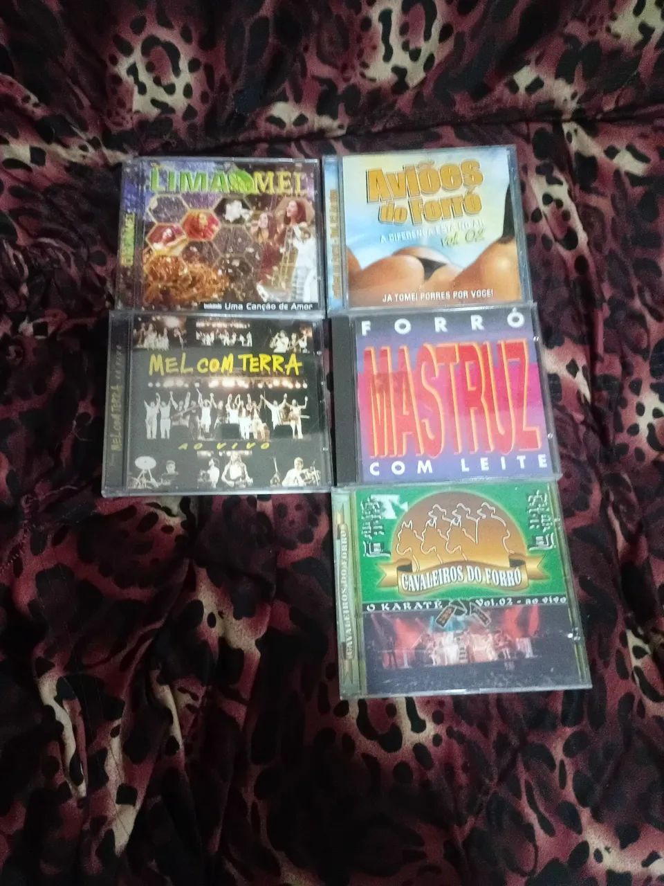 Coleção de CDs de Forró - Lima com Mel, Aviões do Forró e Mais!