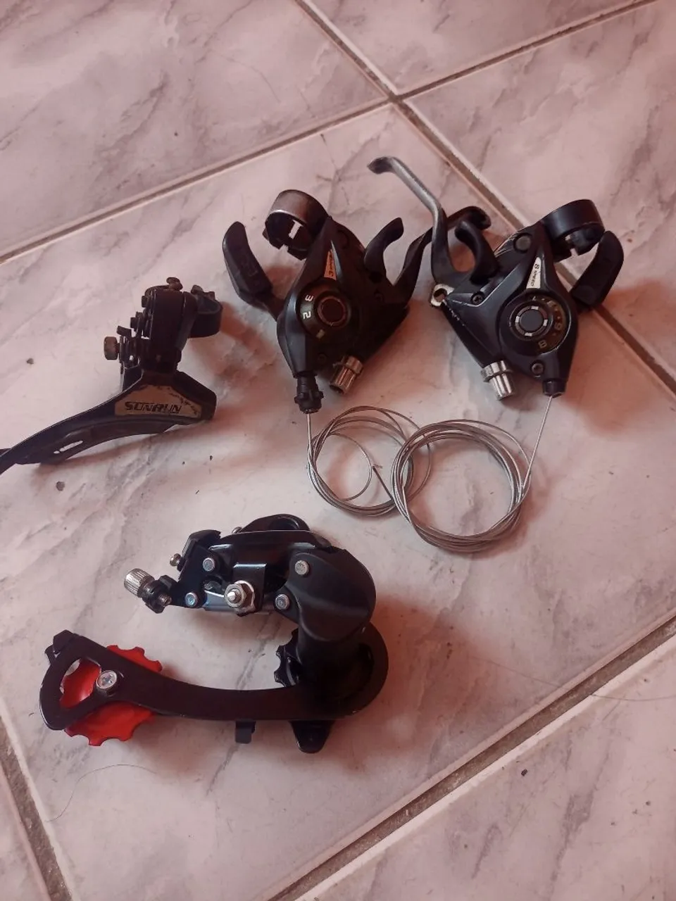 Kit de Câmbio e passadores 21v