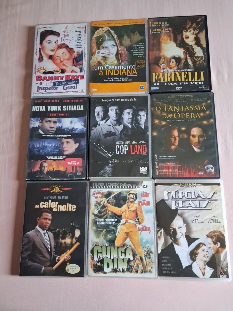 15 DVDs de filmes clássicos por 100 reais. - Foto 2