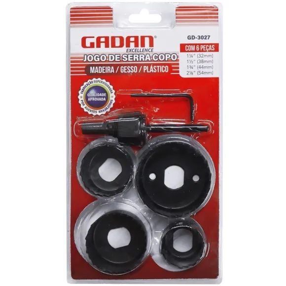 KIT SERRA COPO COM 6 PEÇAS  - Foto 2