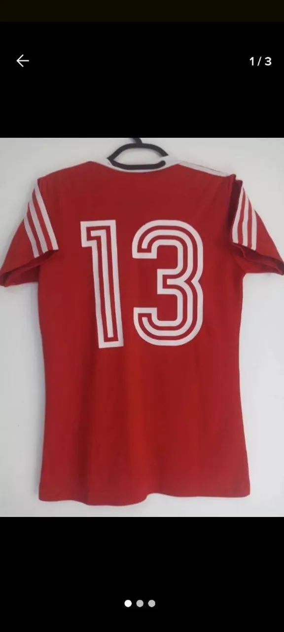 Camisa Bayern Munich Mundial Clubes 1976 Jogo #13 Fred Arbinger  Certificada 