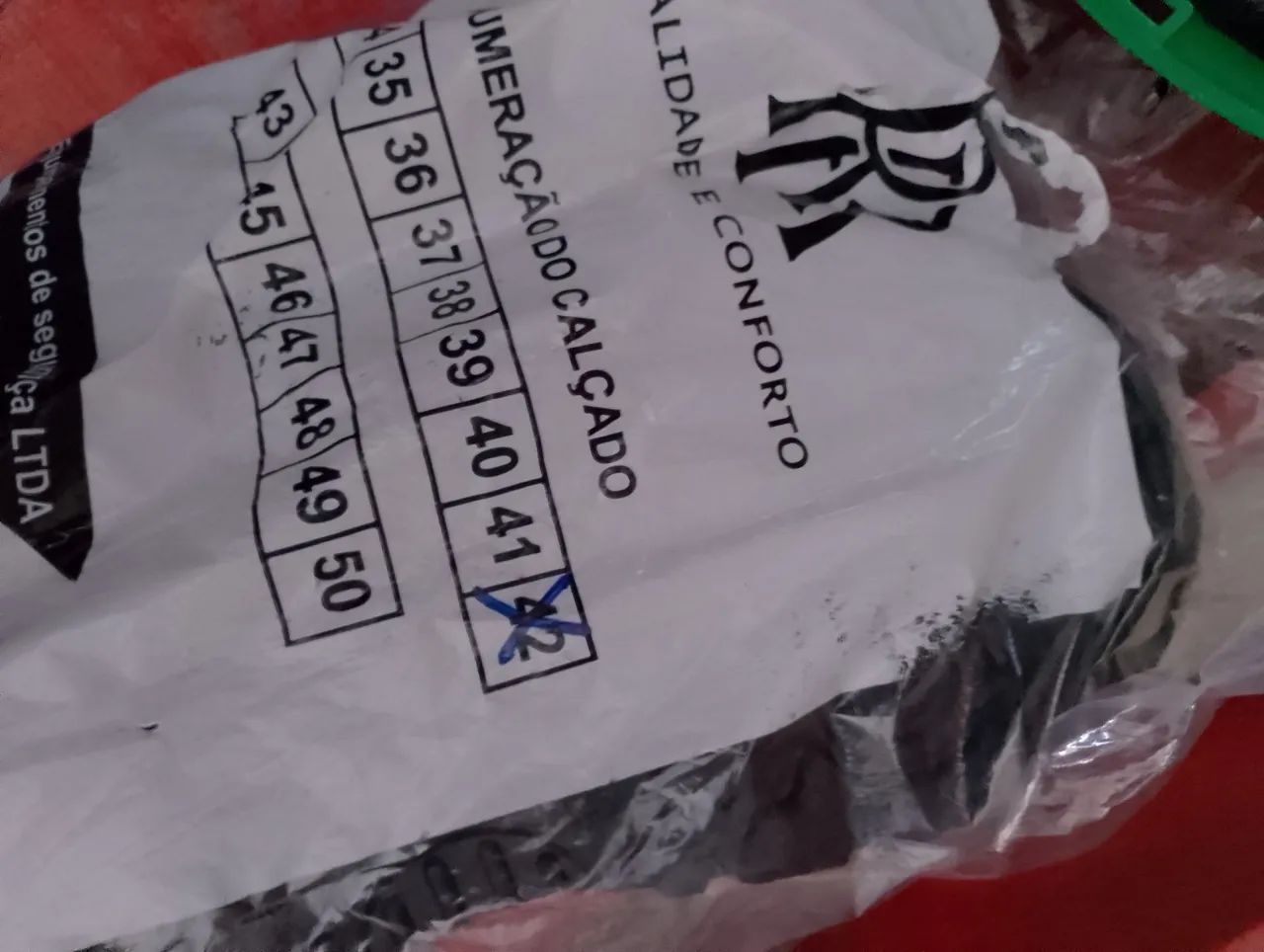 Botas de Segurança R n. 42