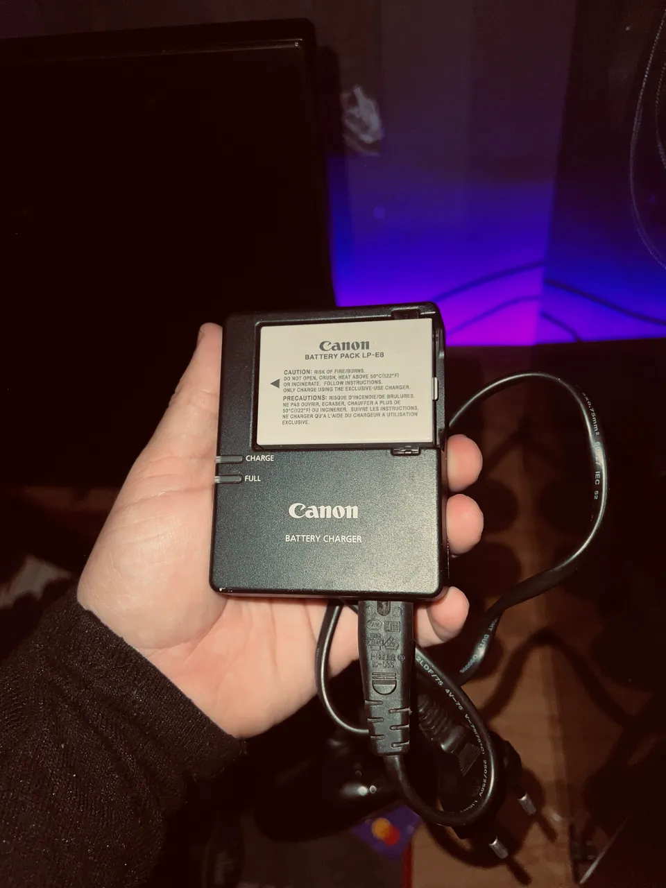 Canon LP-E8, LC-E8, LC-E8E, LC-E8C Charger By Wasabi Power