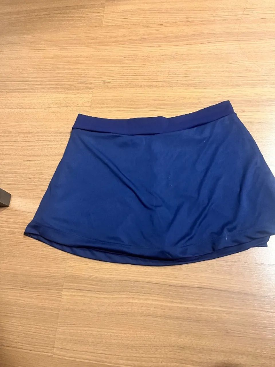 Short e saia fitness azul marinho - Foto 3