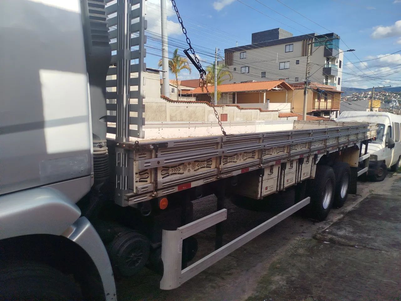 Carroceria madeira caminhão truck - Foto 4