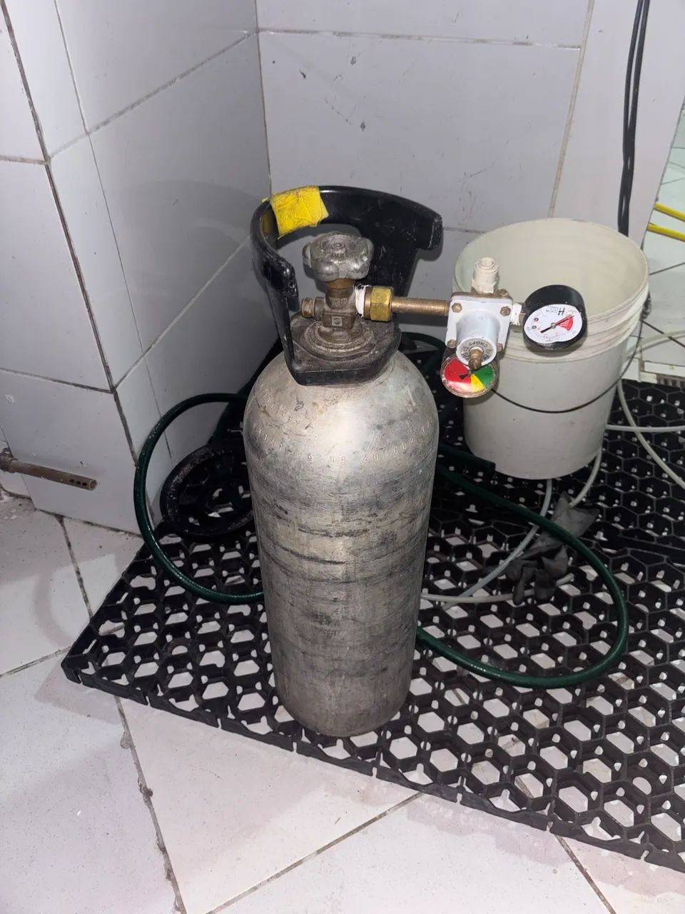 Cilindro co2 alumínio 9kg