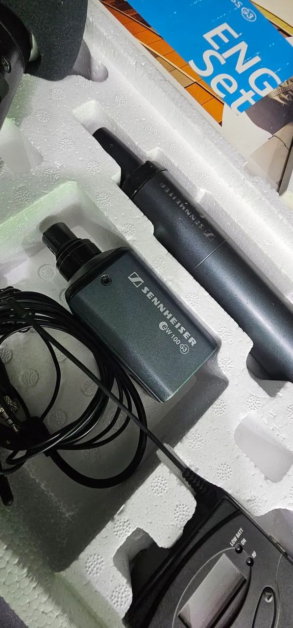 Kit microfone Lapela e de mão Sennheiser - Foto 5