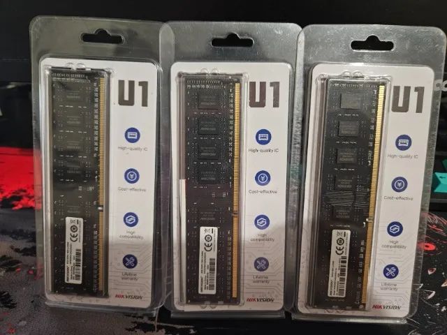 Memória RAM DDR3 1600MHz