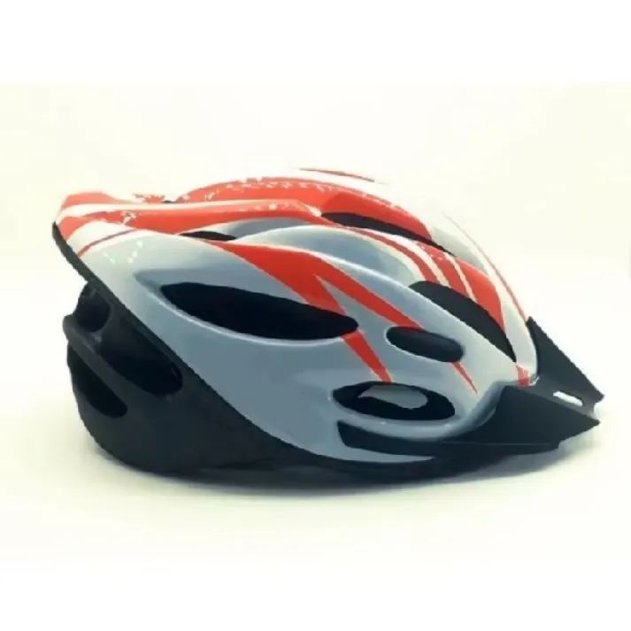 Capacete Ciclismo Com Led Sinalizador Bike Alta Proteção  - Foto 3