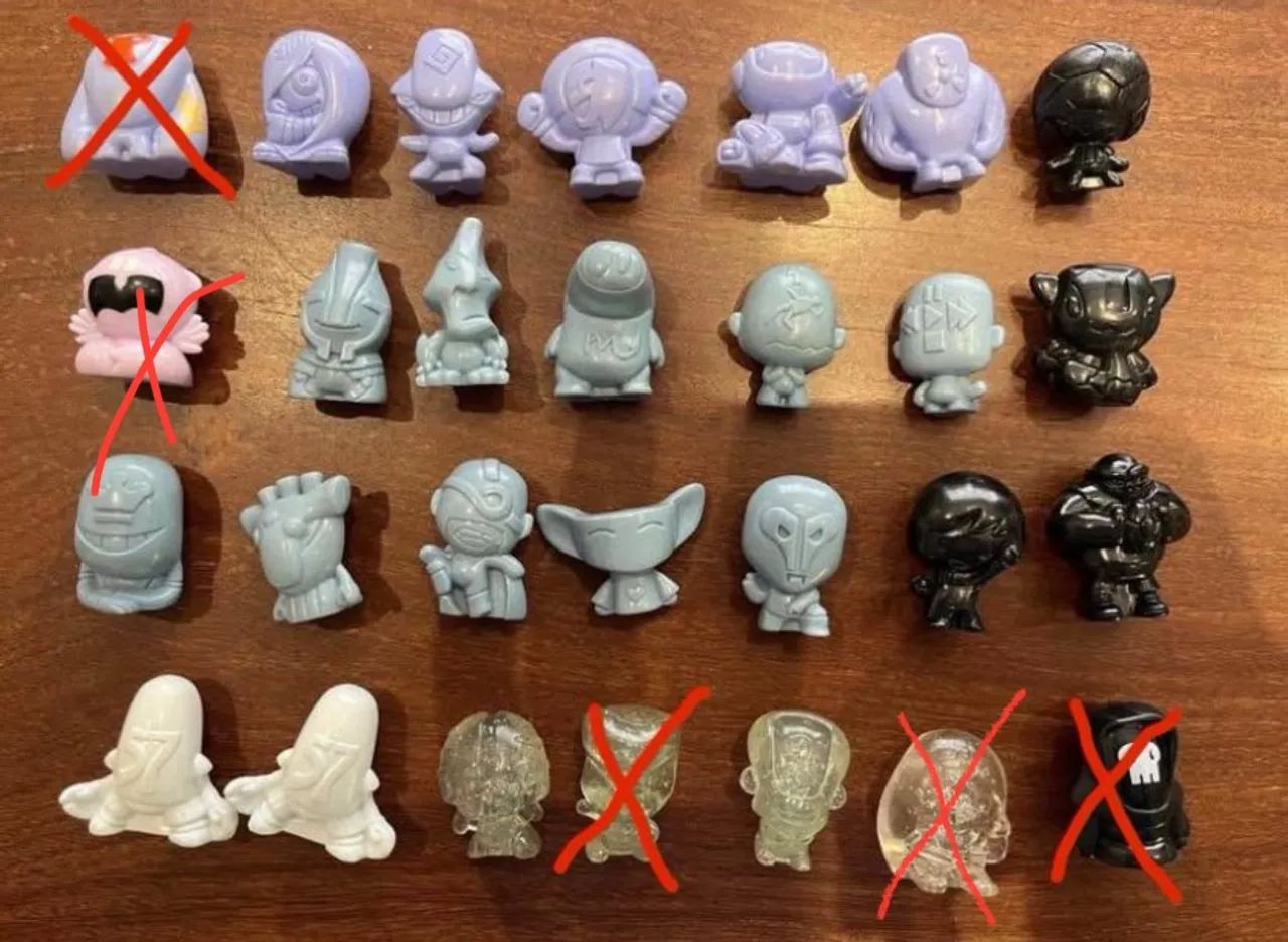 Gogo's Crazy Bones - LER A DESCRIÇÃO - Hobbies e coleções - Santo