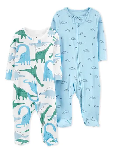 Kit 2 Pijamas Dinossauro Carter's