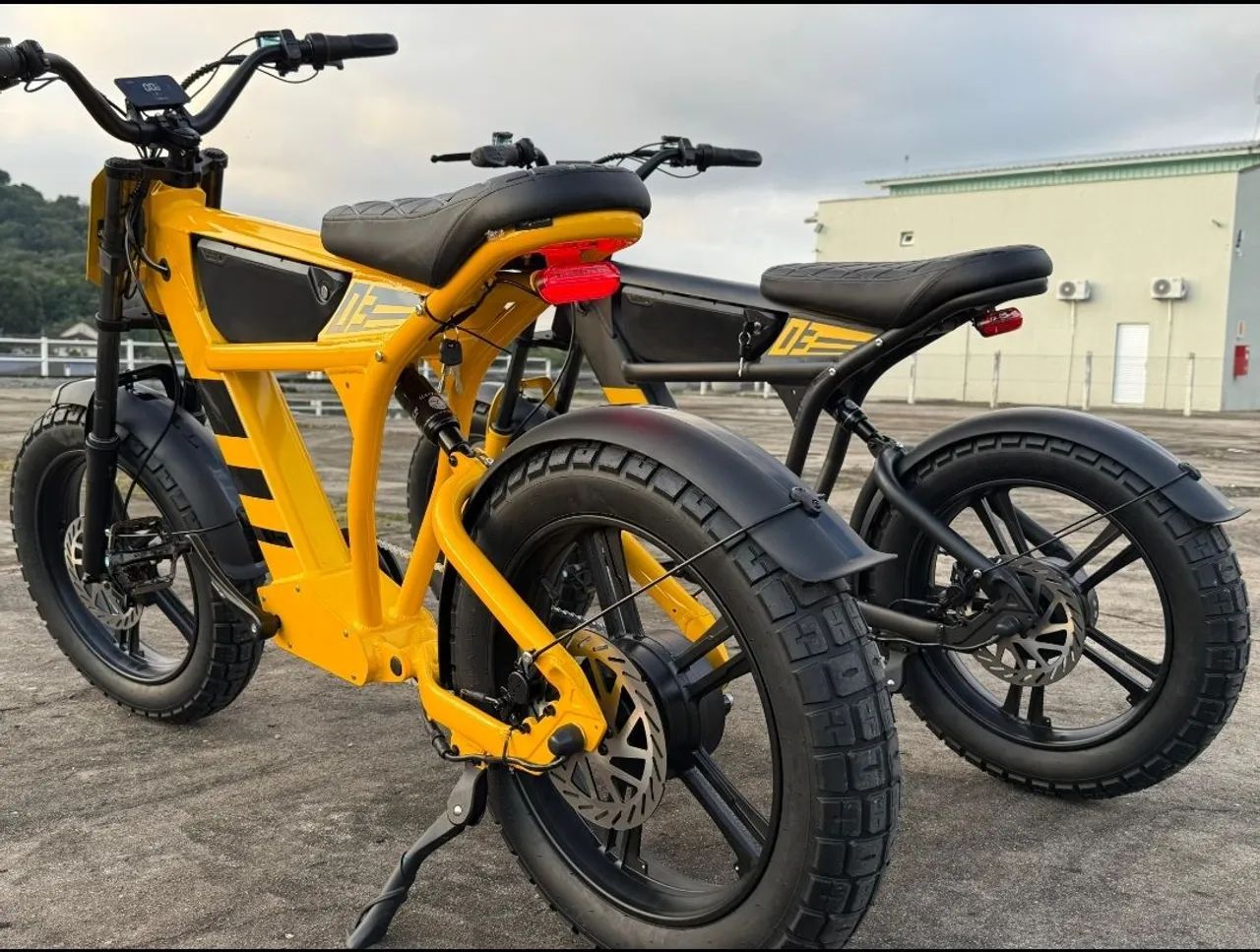Bike Elétrica FT03 lançamento 1000w bateria extra forte  - Foto 6