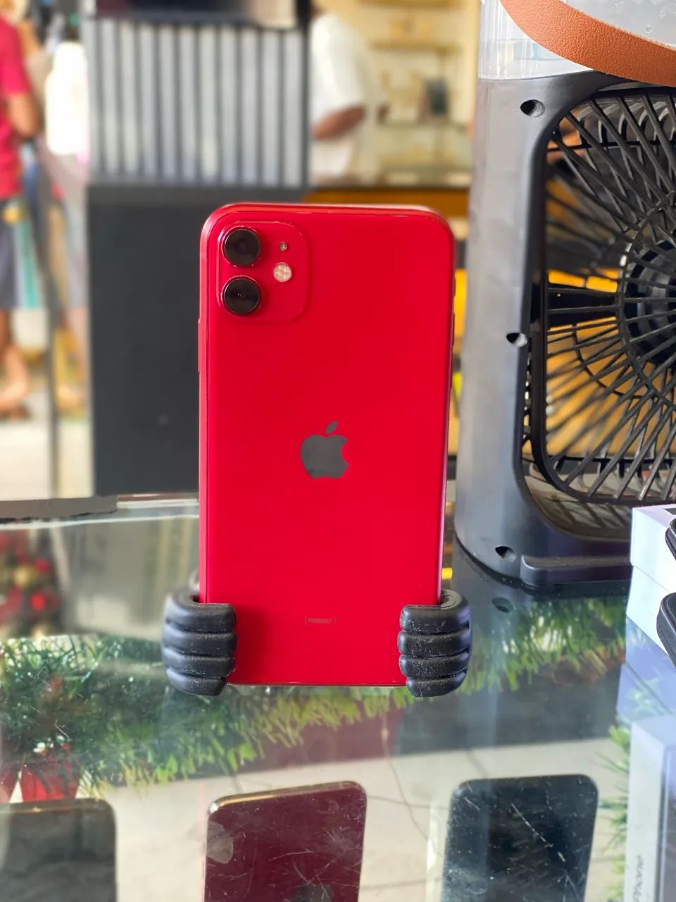 iPhone 11 seminovo 64 gb vermelho 94% super conservado
