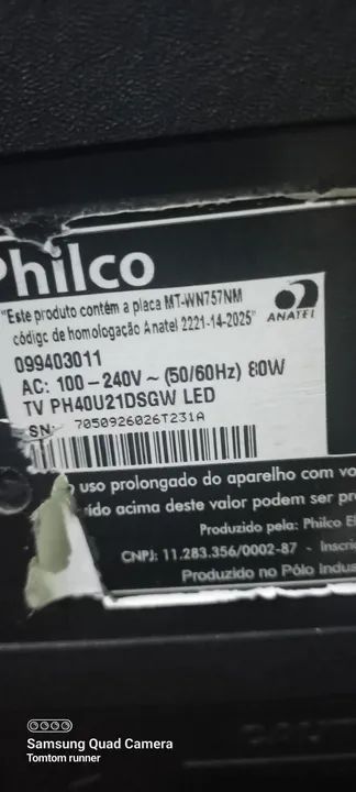 TV Philco 40 polegadas LED