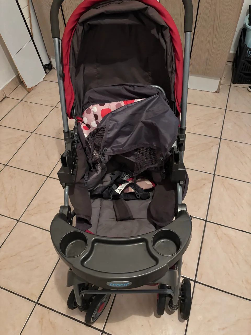 Carrinho cosco e bebê conforto cosco - Foto 2