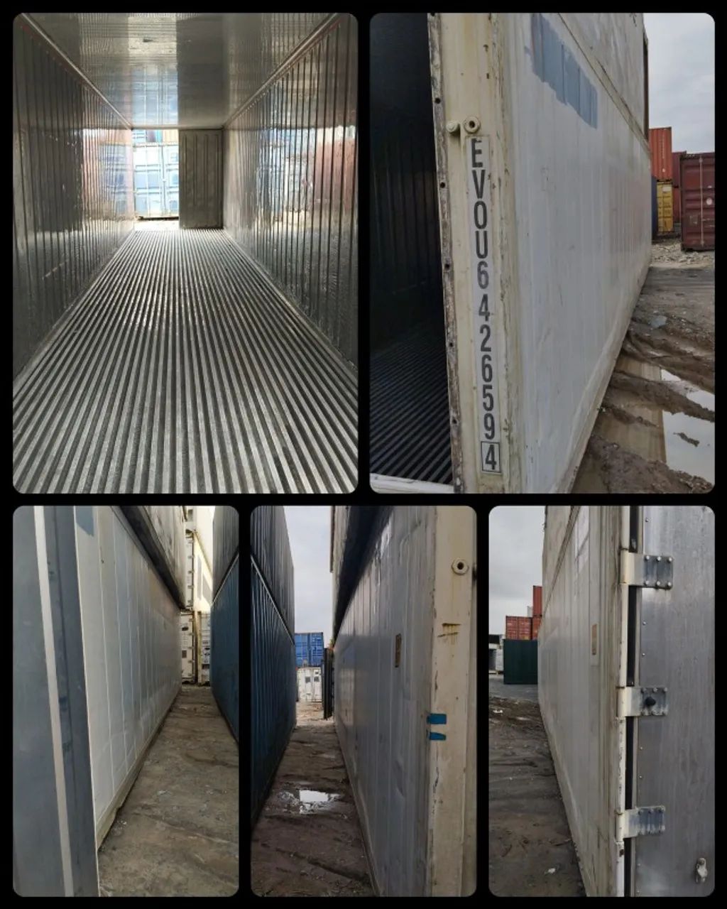 Container Reefer 40 pés excelente padrão