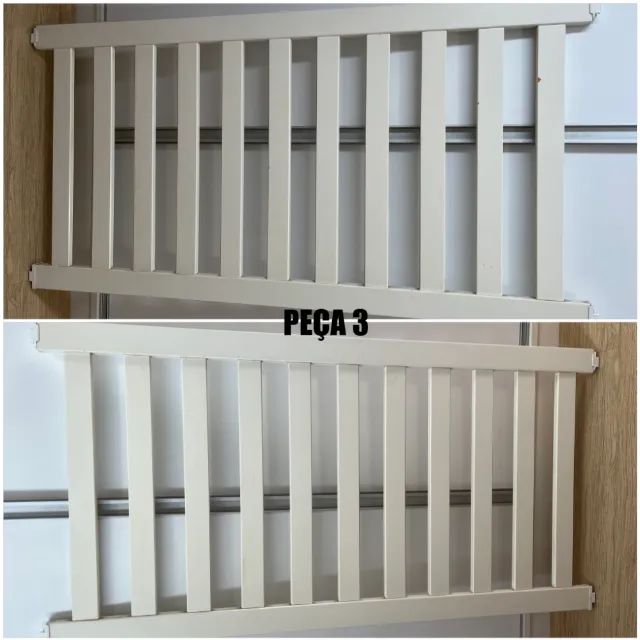 Berço Evolutivo Quater Beaba Branco - Foto 4
