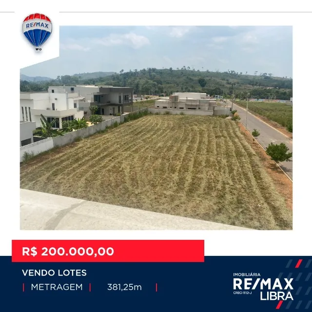IMOBILIÁRIA RE/MAX LIBRA VENDE LOTES