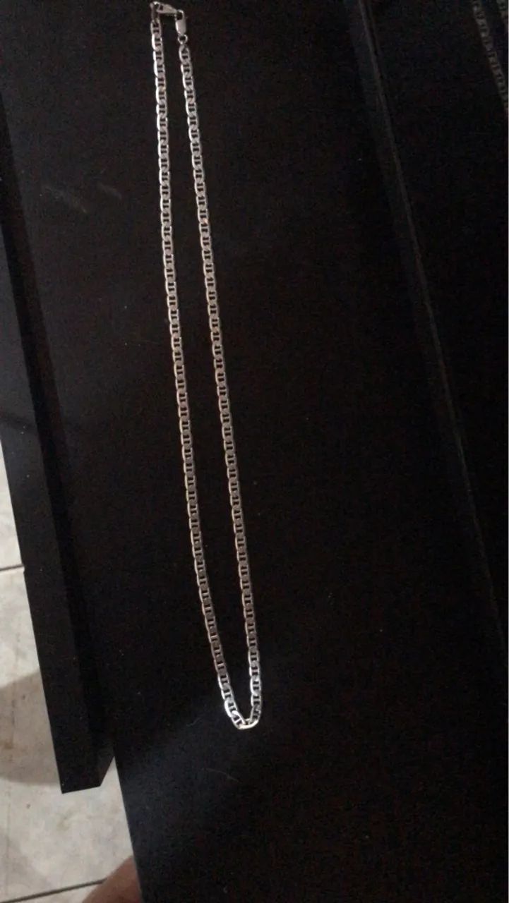 Cordão de prata, troco em algo do meu interesse
