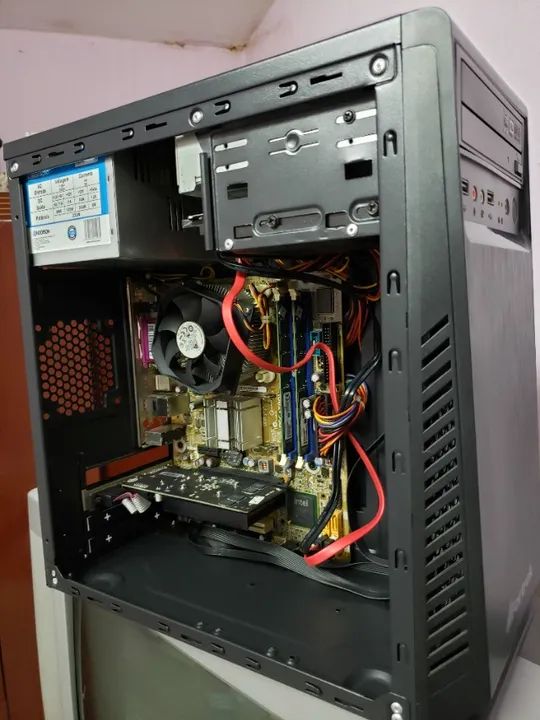 Computador Core2Quad 500gb 4gb Ram Gravador DVD - Foto 3