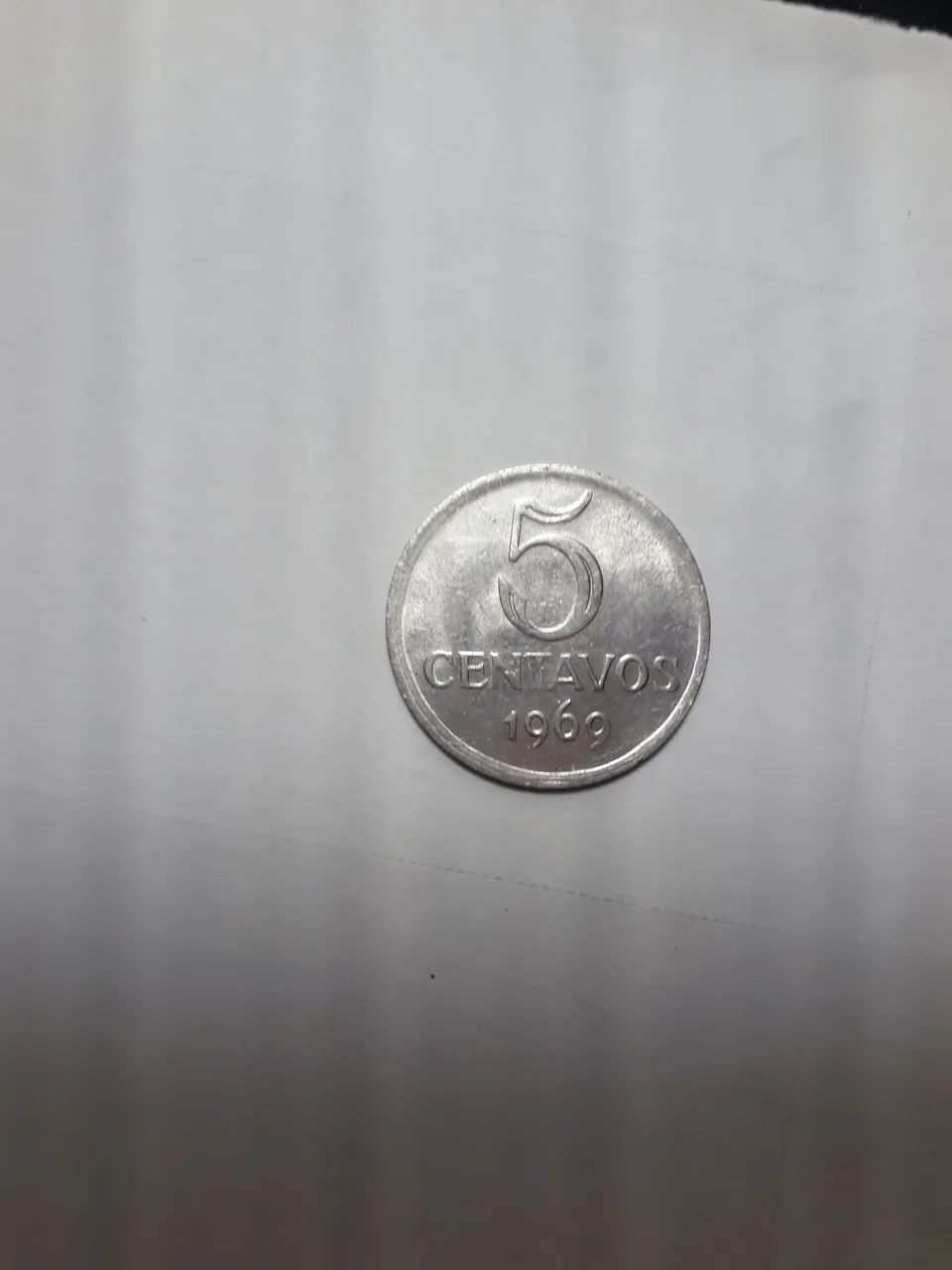 Moeda antiga 5 Centavos 1969