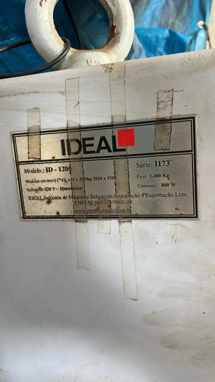 MAQUINA DE BORDADO 6 CABEÇAS 12 LINHAS SEGUNDA LINHA BARUDAN - Foto 3