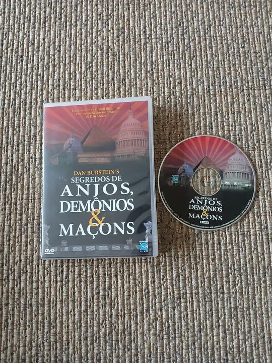 DVD Segredos de Anjos, Demônios & Maçons - Dan Burstein