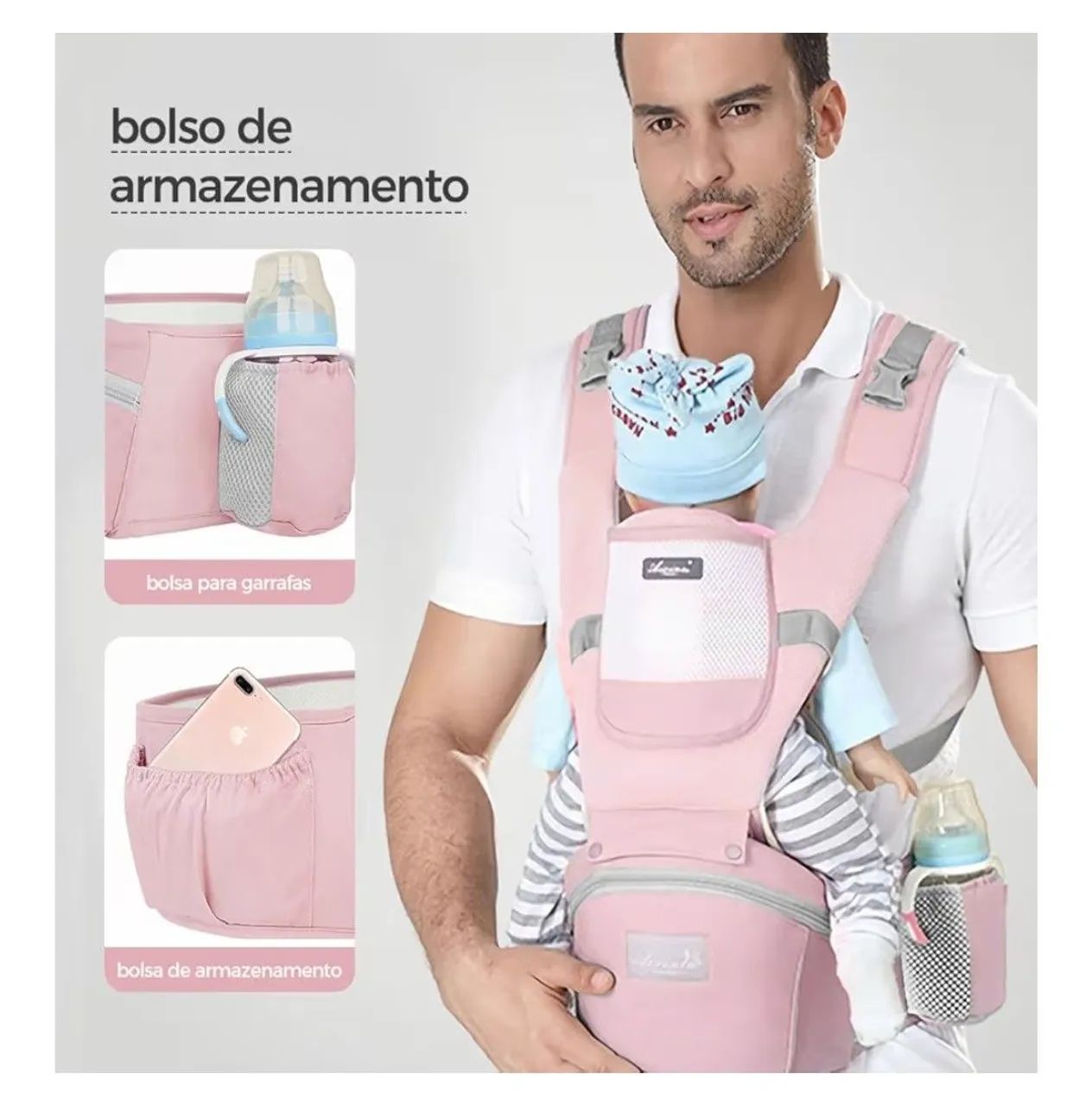 Canguru para bebê  - Foto 4