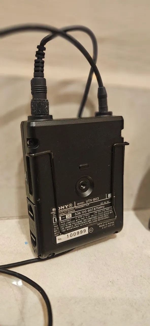 Microfone sem fio Sony UWP-D11 - Transmissor e Receptor - Foto 3