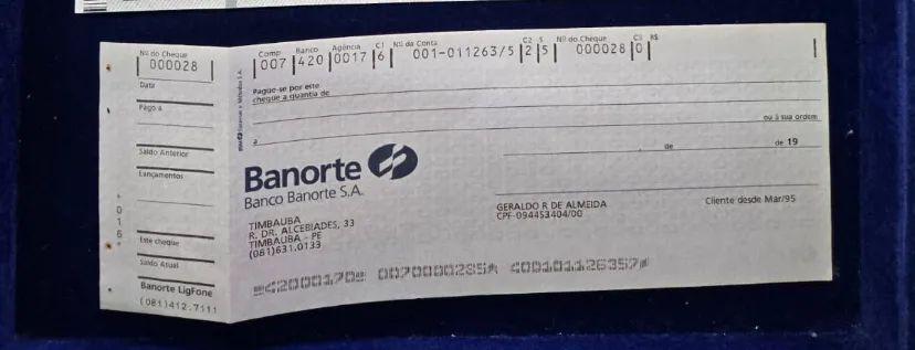 Cheques de Bancos Antigos - Foto 4