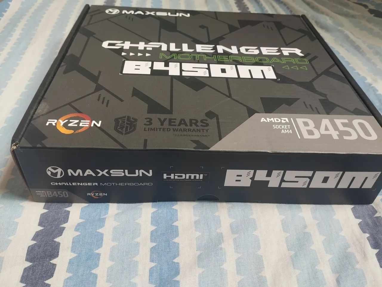 Placa mãe b450m nunca usada - Foto 2