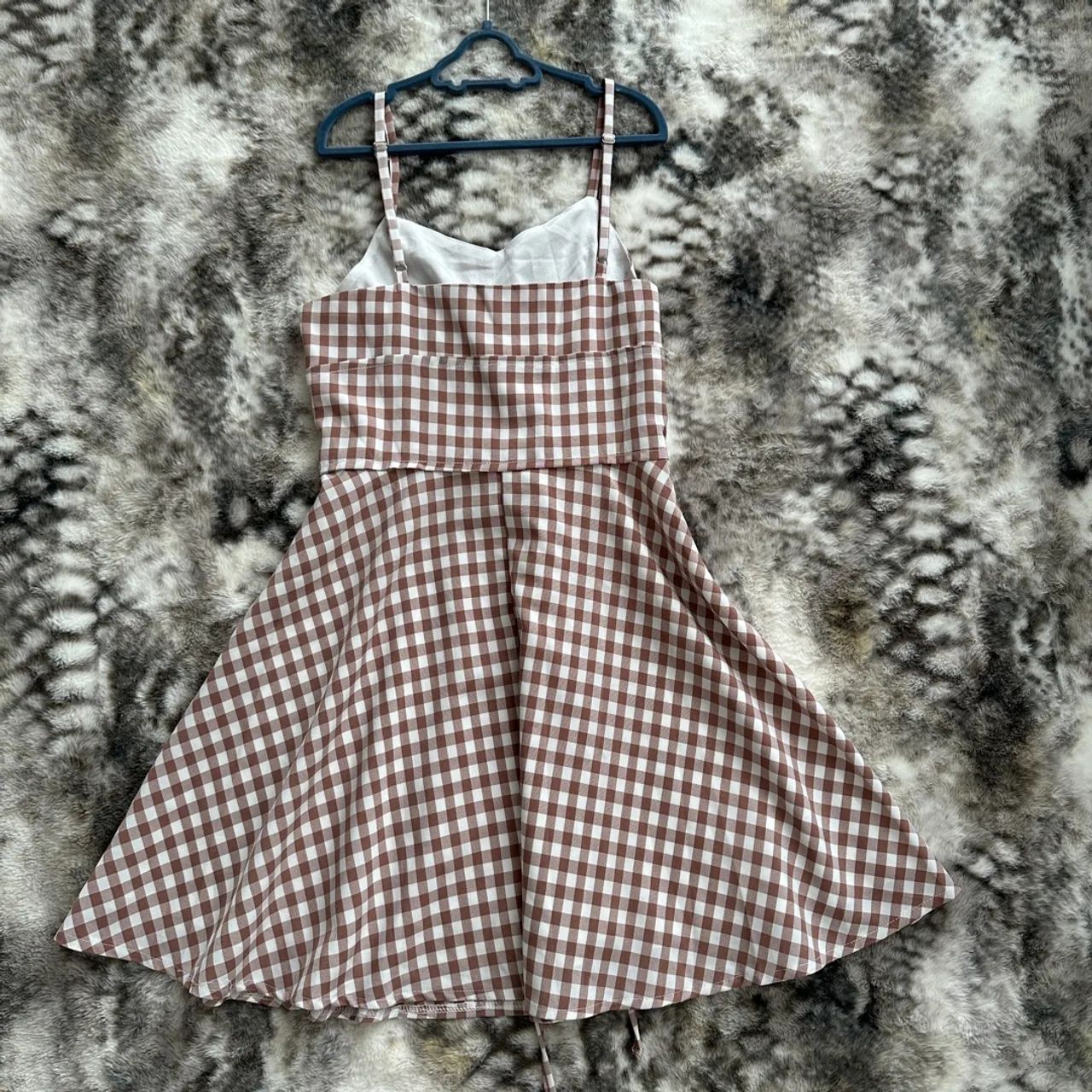 Vestido xadrez tamanho P - Foto 2