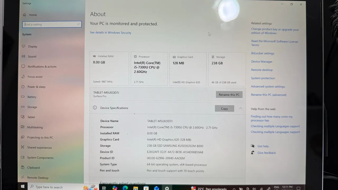 Surface Pro 5 (i5) - Foto 4