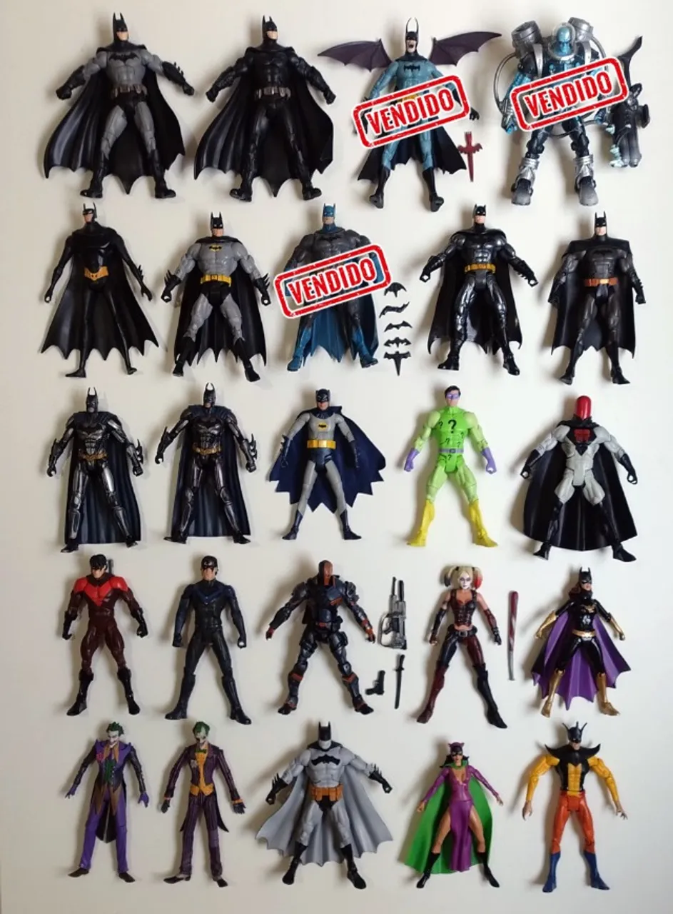 dc universe bonecos