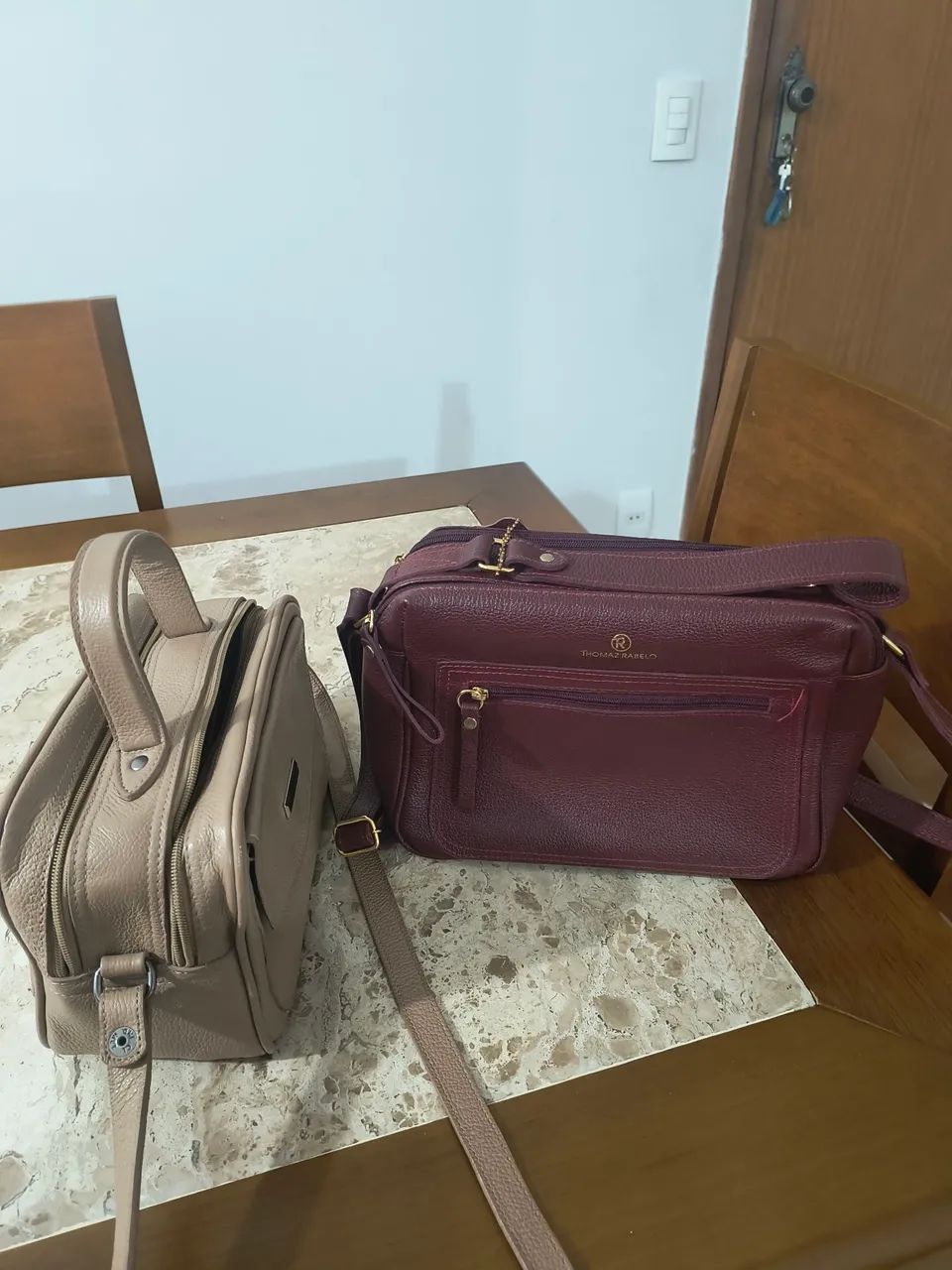 Bolsa de couro Thomas rabelo  - Foto 5